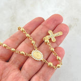 Rosario Virgen Milagrosa 17.65gr / 23 1/2 in / Oro Amarillo 18K
