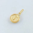 Dije Letra J 0.55gr / 3/4 in / Oro Amarillo 18K *