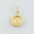 Dije Letra N 0.55gr / 3/4 in / Oro Amarillo 18K *