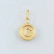 Pendant Letter C 0.55gr / 0.75in / 18K Gold