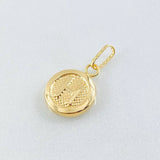 Dije Letra H 0.55gr / 3/4 in / Oro Amarillo 18K *