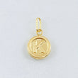 Dije Letra K 0.6gr / 3/4 in / Oro Amarillo 18K *