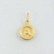 Dije Letra A 0.6gr / 3/4 in / Oro Amarillo 18K *