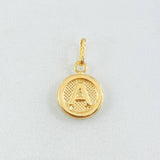 Dije Letra A 0.6gr / 3/4 in / Oro Amarillo 18K *