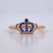 Crown Ring 1.45gr / Size 6 1/4 / 18K Gold