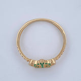 Crown Ring 1.4gr / Size 7 3/4 / 18K Gold