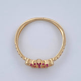 Crown Ring 1.55gr / Size 7 / 18K Yellow Gold &
