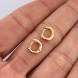 Candongas Aro 1.45gr / 1/4 in / Oro Amarillo 18K &