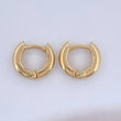 Candongas Aro 1.3gr / 1/2 in / Oro Amarillo 18K &