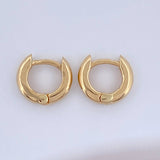 Candongas Aro 1.45gr / 1/4 in / Oro Amarillo 18K &