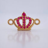 Herraje Corona 0.55gr / 3/4 in / Oro Amarillo 18K &