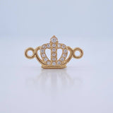 Herraje Corona 0.6gr / 3/4 in / Oro Amarillo 18K &
