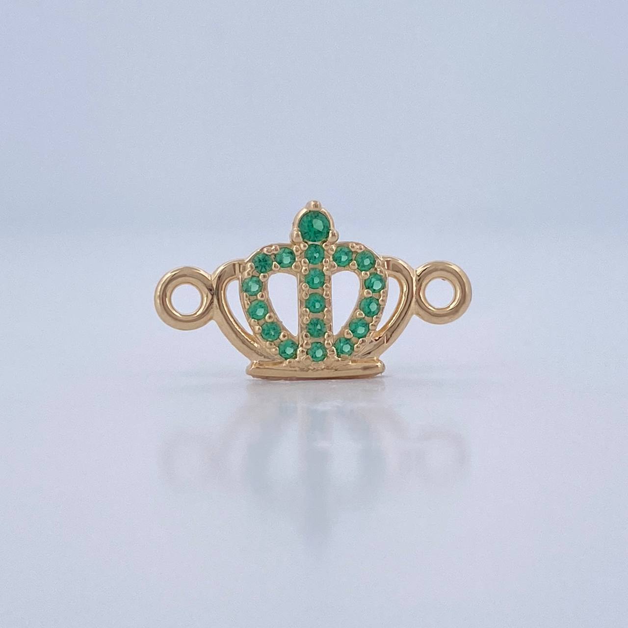 Herraje Corona 0.6gr / 3/4 in / Oro Amarillo 18K &