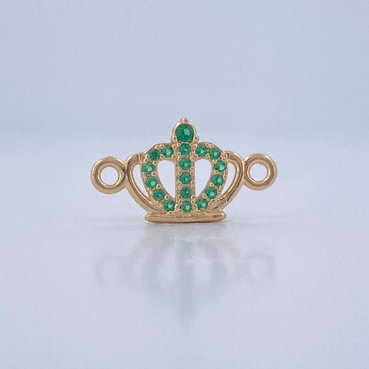 Herraje Corona 0.6gr / 3/4 in / Oro Amarillo 18K &