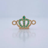 Herraje Corona 0.6gr / 3/4 in / Oro Amarillo 18K &