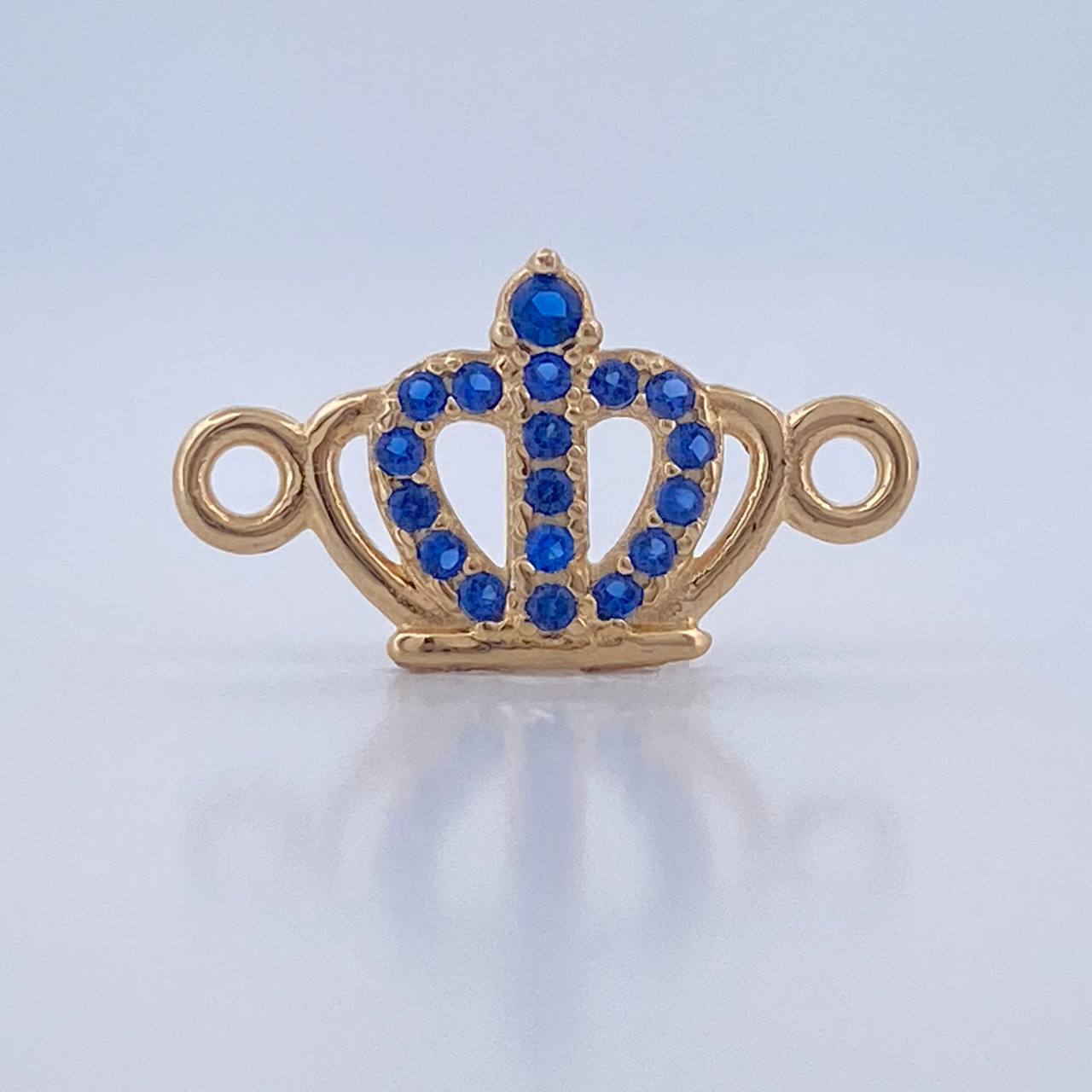 Herraje Corona 0.6gr / 3/4 in / Oro Amarillo 18K &