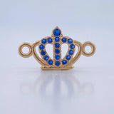 Herraje Corona 0.6gr / 3/4 in / Oro Amarillo 18K &