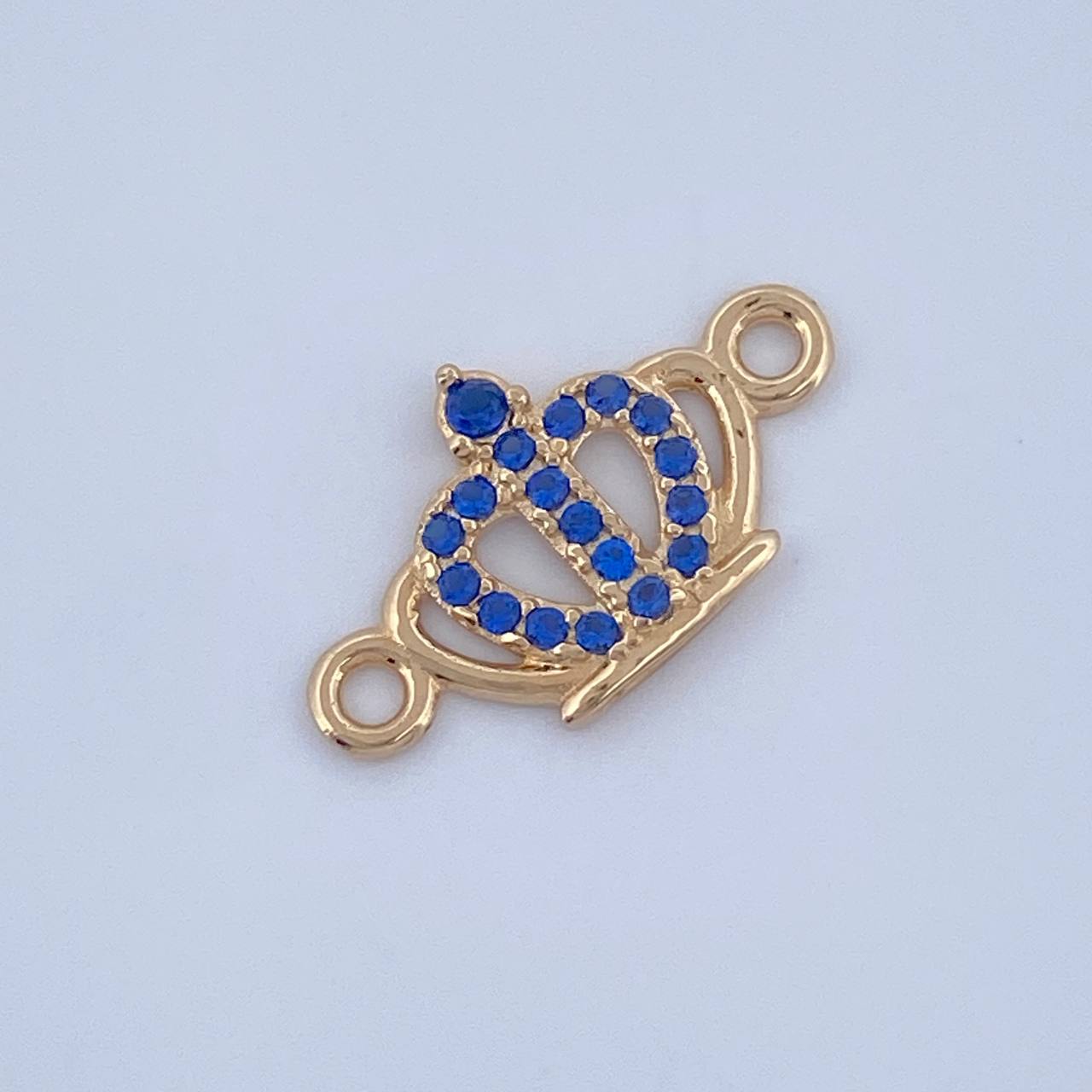 Herraje Corona 0.6gr / 3/4 in / Oro Amarillo 18K &