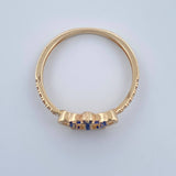 Crown Ring 1.45gr / Size 6 1/4 / 18K Gold