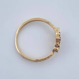 Crown Ring 1.45gr / Size 6 1/4 / 18K Gold