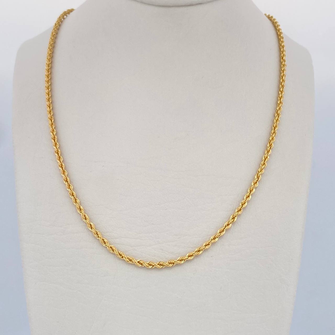Rope Chain 3gr / 50cm / +3 18K Gold &