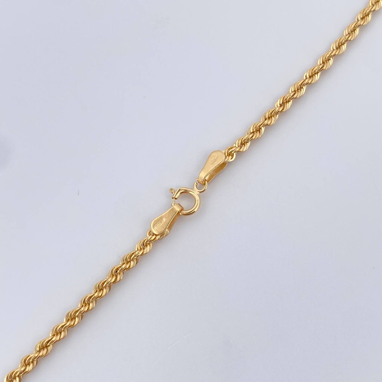 Rope Chain 3gr / 50cm / +3 18K Gold &