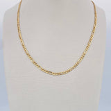 Figaro Chain 2.85gr / 19.7in / +1 18K Gold &