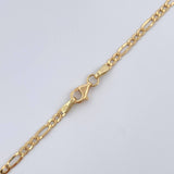 Figaro Chain 2.85gr / 19.7in / +1 18K Gold &