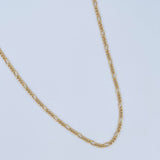 Figaro Chain 3.7gr / 28.5in / +0 18K Gold &