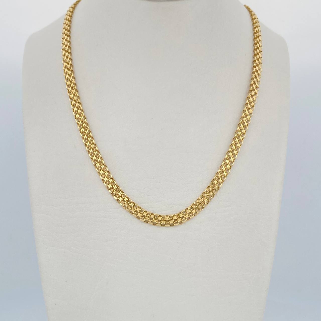 Bismark Chain 4.85gr / 19.9in / +0 18K Gold &