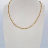 Rolo Chain 2.25gr / 19.7in / +3 18K Gold &