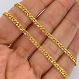Wheat Chain 5gr / 23.4in / +3 18K Gold &