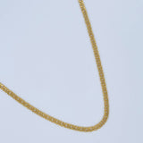 Wheat Chain 5gr / 23.4in / +3 18K Gold &