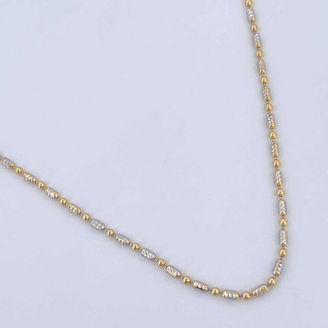 Morse Chain 4.95gr / 50cm / +3 18K Gold &