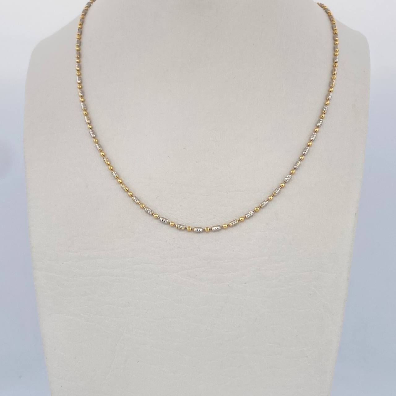 Morse Chain 6gr / 24.0in / +3 18K Gold &