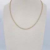 Morse Chain 6gr / 24.0in / +3 18K Gold &