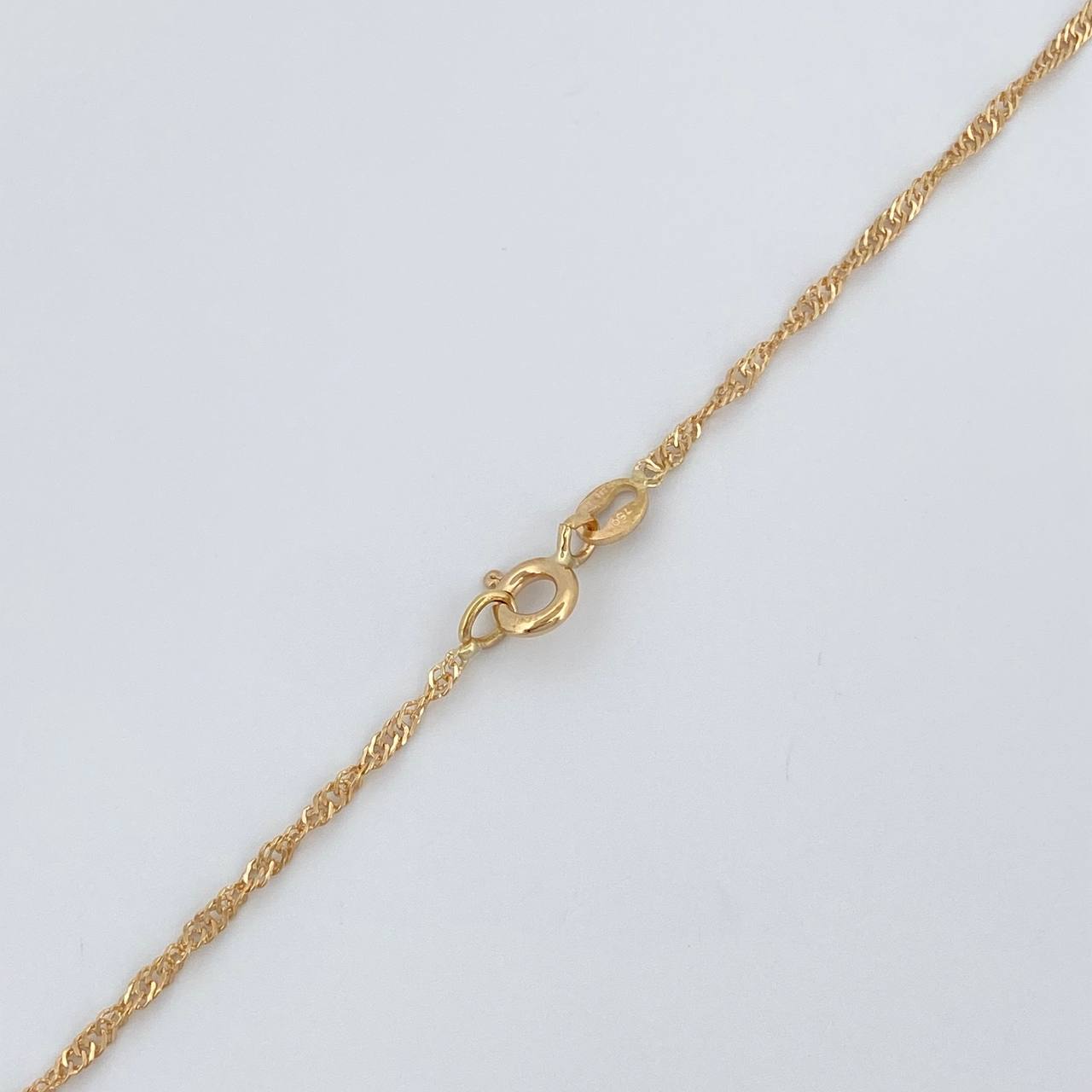 Singapore Chain 2.7gr / 60cm / +3 18K Gold &