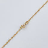 Singapore Chain 2.7gr / 60cm / +3 18K Gold &