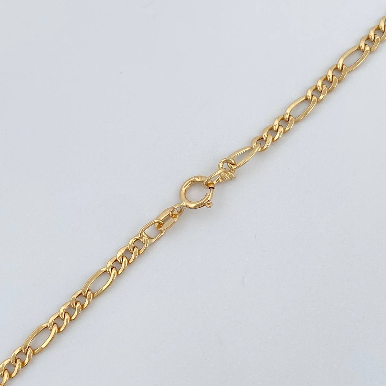 Figaro Chain 3.7gr / 28.5in / +0 18K Gold &