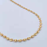 GC Chain 8.7gr / 52.8cm / 3mm Diamond Cut 18K Yellow Gold &