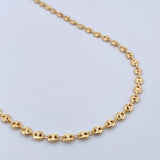 Cadena GC 12.15gr / 23 in / 4mm Oro Amarillo 18K $