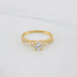 Solitaire Churumbela Ring 1.8g / T6 1/2 Yellow Gold 18K