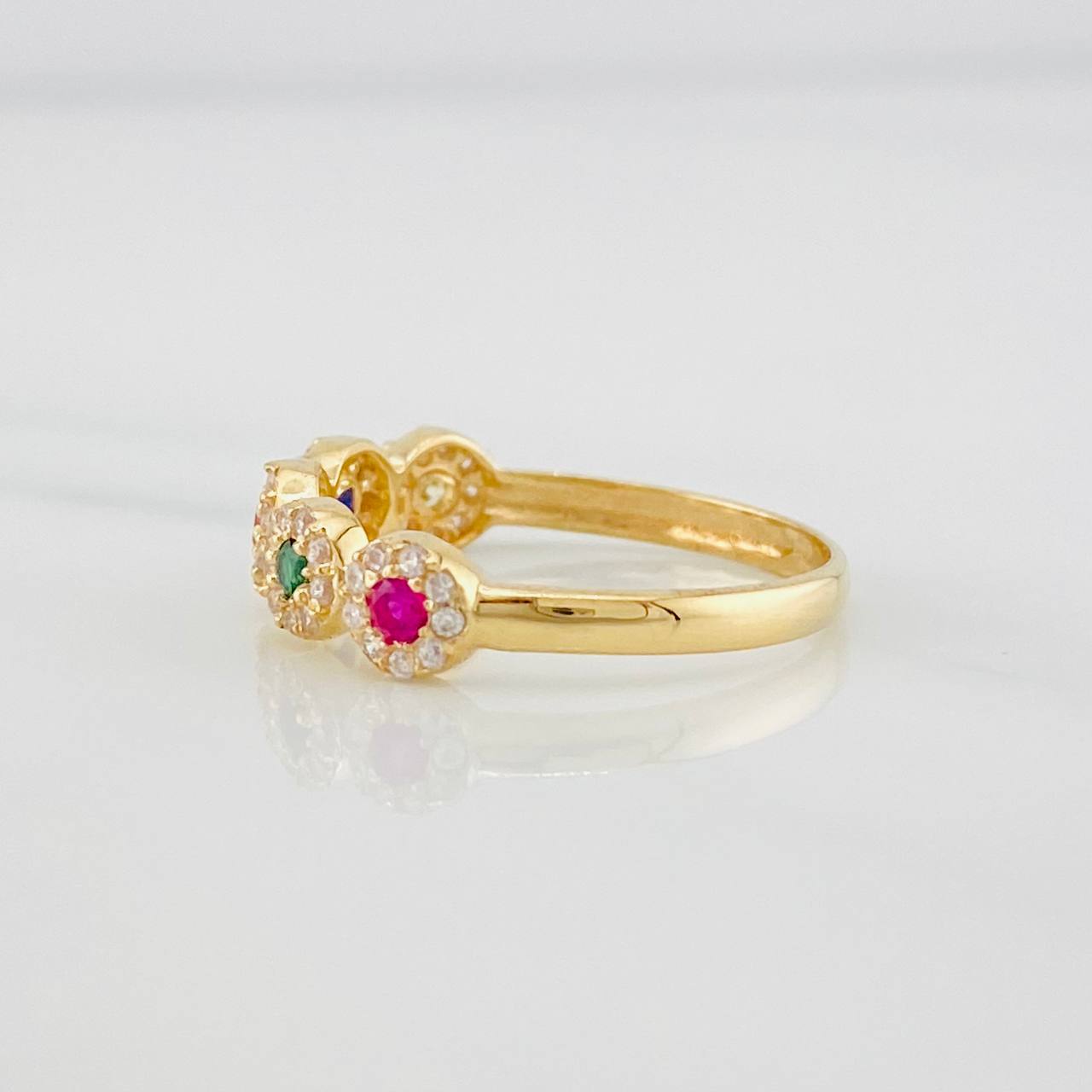 Anillo Churumbela Tupido 2g / T6 1/2 Oro Amarillo 18K