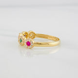 Anillo Churumbela Tupido 2g / T6 1/2 Oro Amarillo 18K