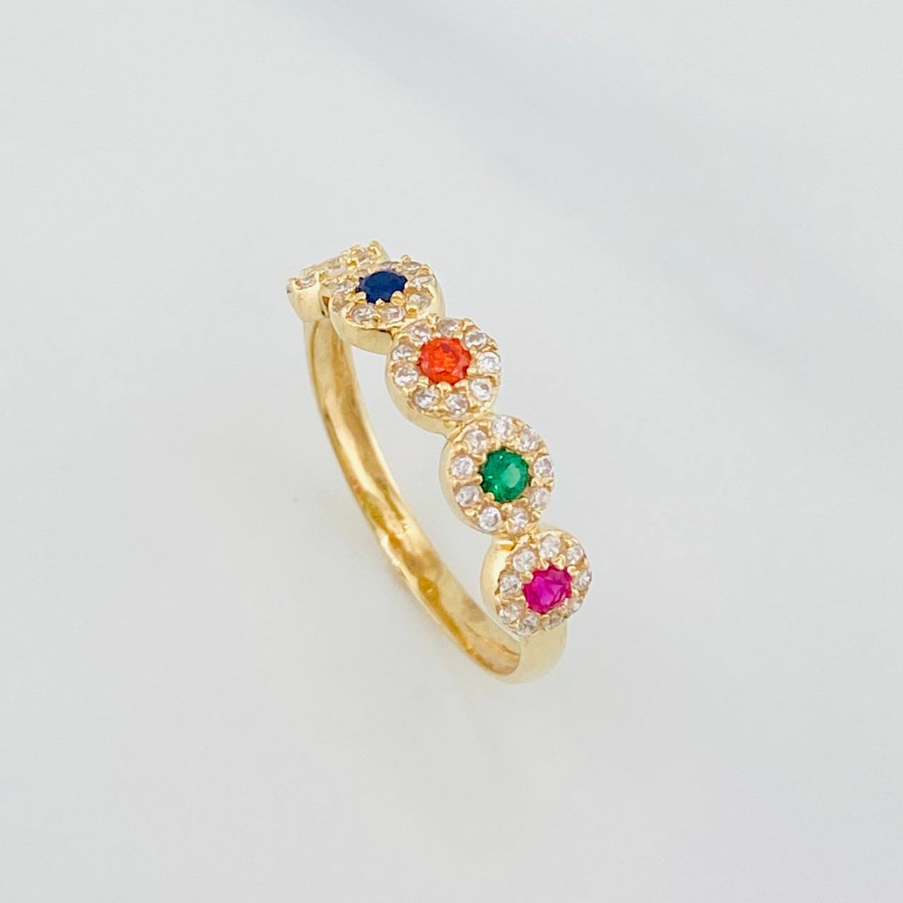 Anillo Churumbela Tupido 2g / T6 1/2 Oro Amarillo 18K
