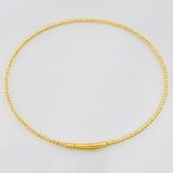 Diamond Cut Bracelet 2g / 6 3/4 in / 1.4mm Yellow Gold 18K