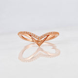 Tiara Ring 2.3g / T7 Rose Gold 18K