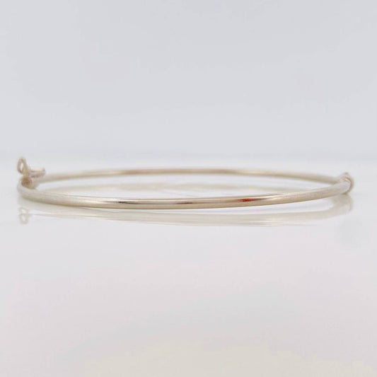 Bracelet Smooth Hoop 3g / 7 1/2 in / 1.8mm White Gold 18K