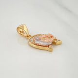 Dije Herradura Caballo 2.2g / 1 in Tres Oros 18K
