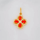 Dije Trebol 1.75g / 3/4 in Oro Amarillo 18K